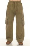 Stonewash Patch Cargo Pants