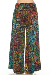 Cactus Garden Slit Pants