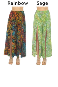 Cactus Garden Slit Pants