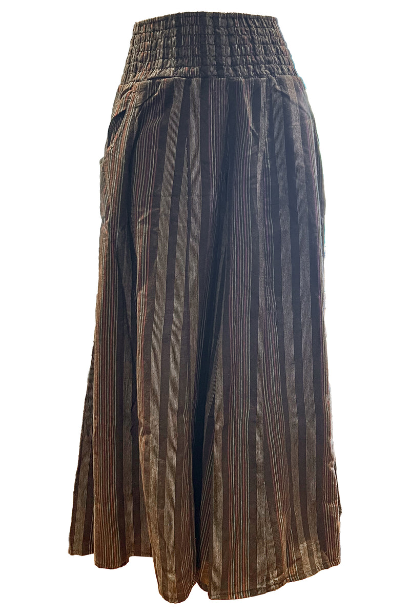 Striped Wide Leg Pants