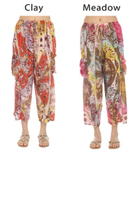 Tiedye Moth Cargo Pants