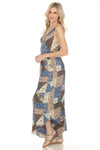 Mushroom Quilt Print Overall