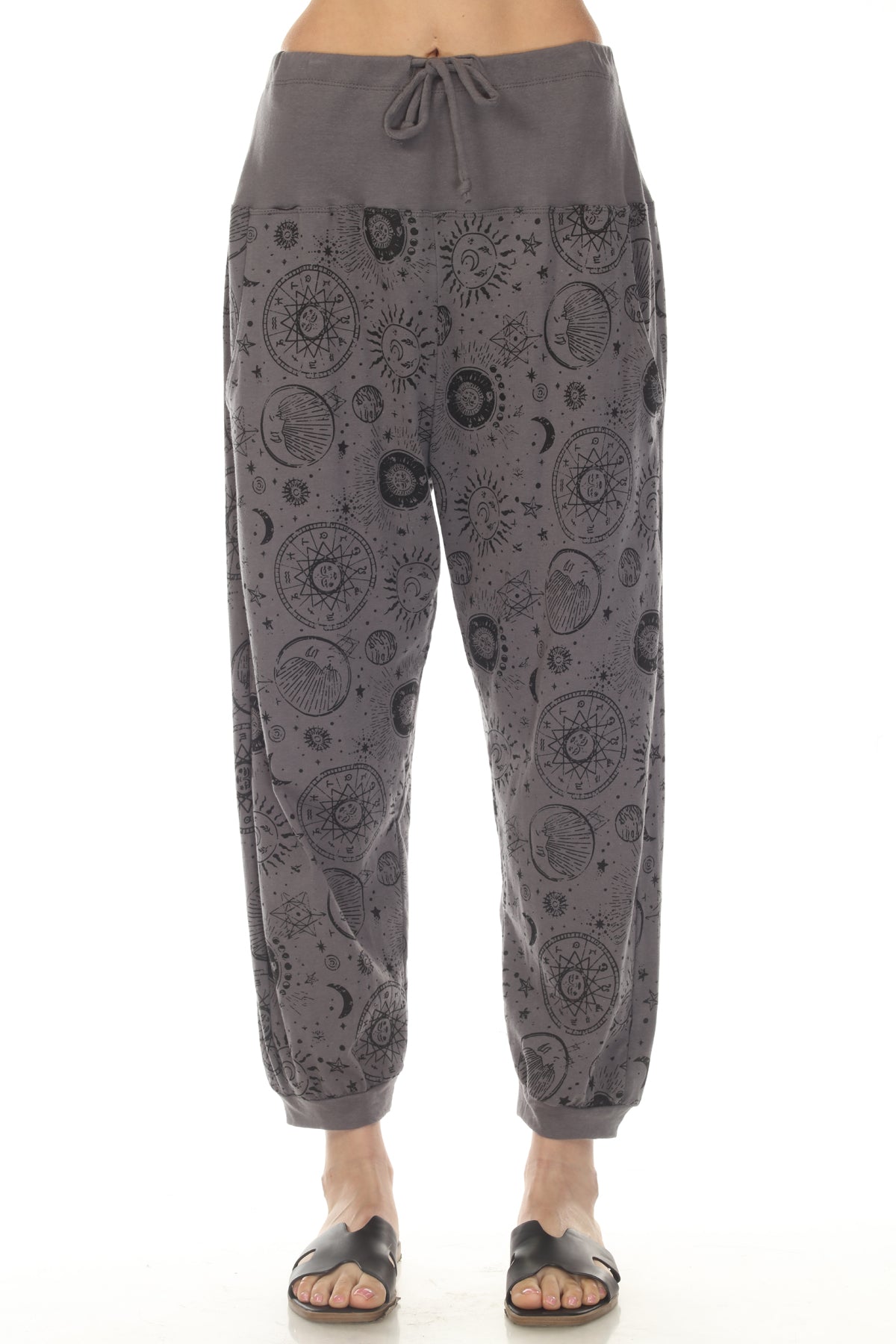 Celestial Cotton Jersey Lounge Pants