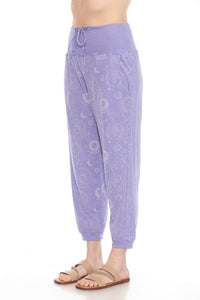 Celestial Cotton Jersey Lounge Pants