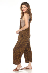 Mushroom Jersey Overalls