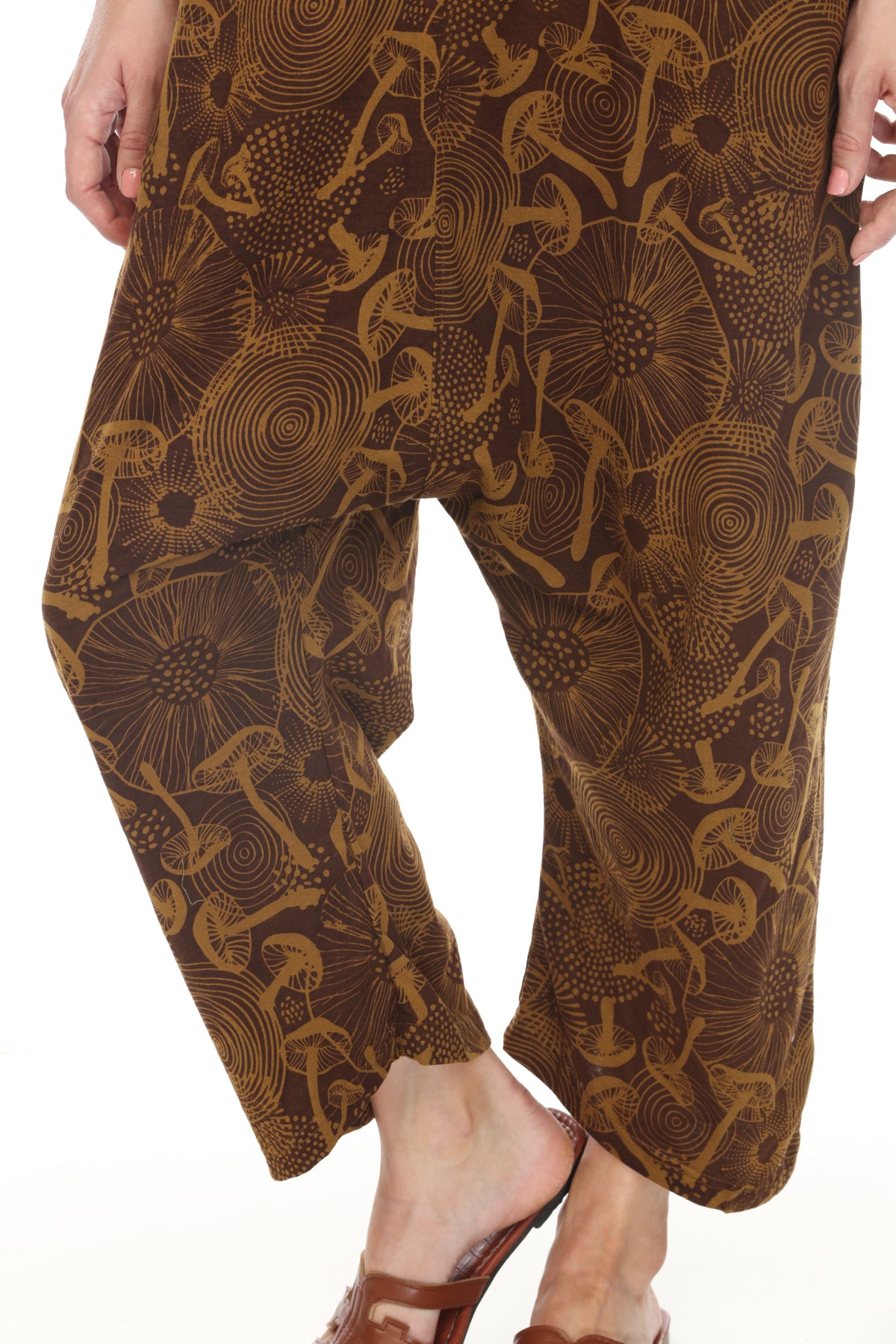 Mushroom Jersey Overalls