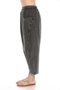 Washed Barrel Pants