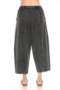 Washed Barrel Pants