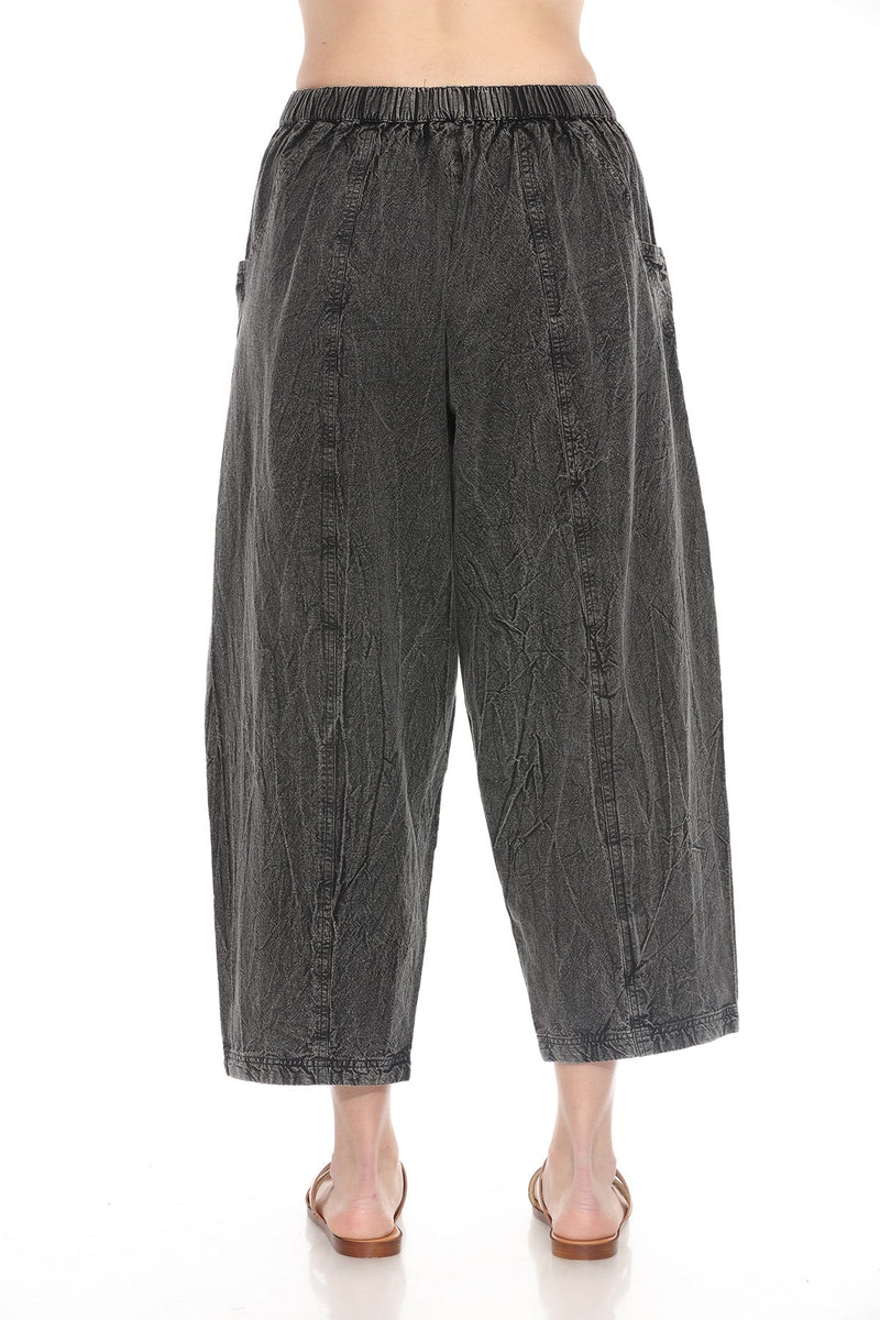 Washed Barrel Pants