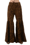 Mushroom Tiered Jersey Pants