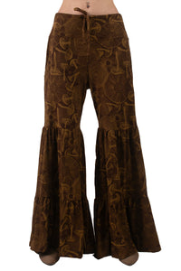 Mushroom Tiered Jersey Pants