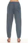 Heart Patchwork Barrel Pants