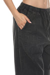 Women's Stonewash Joggers Pants