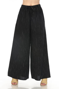 Homespun Stripe Super Wide leg Pants