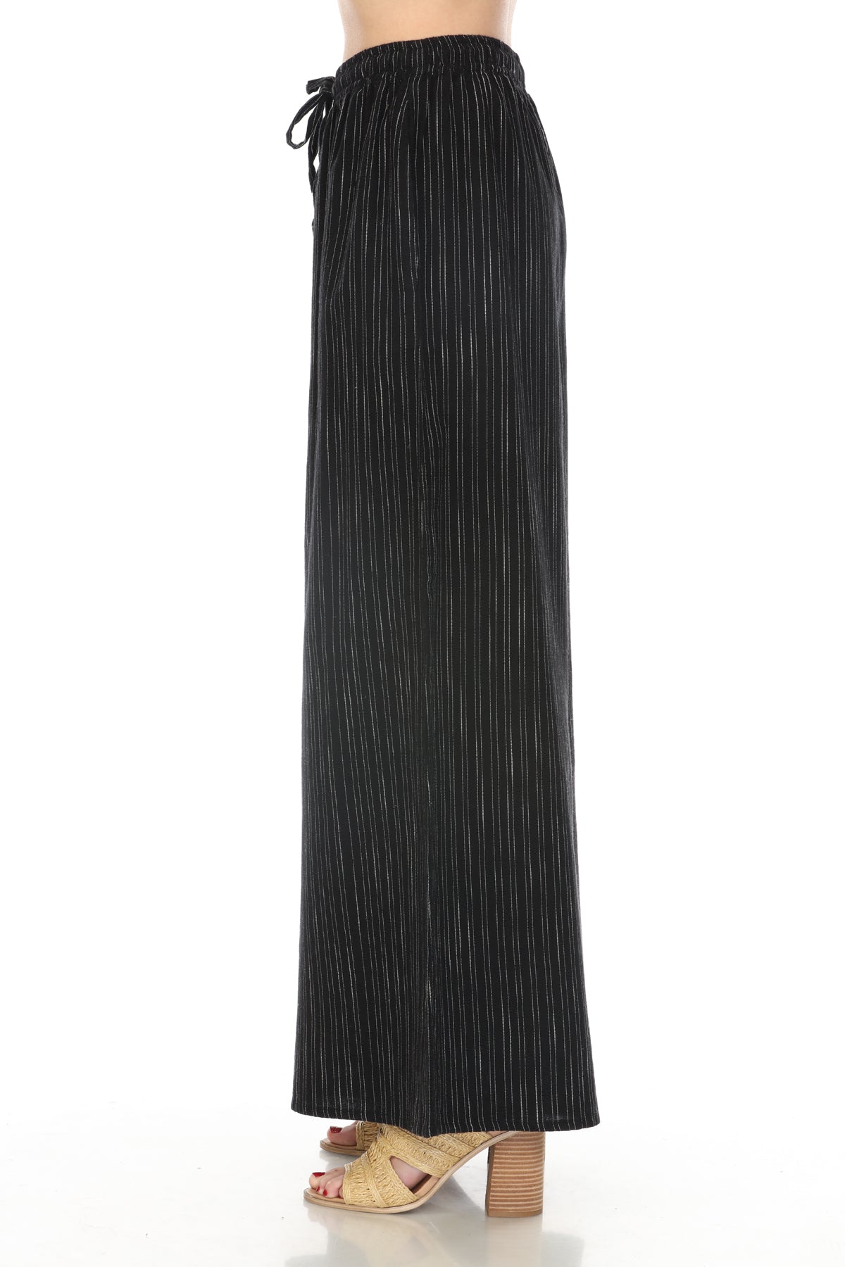 Homespun Stripe Super Wide leg Pants