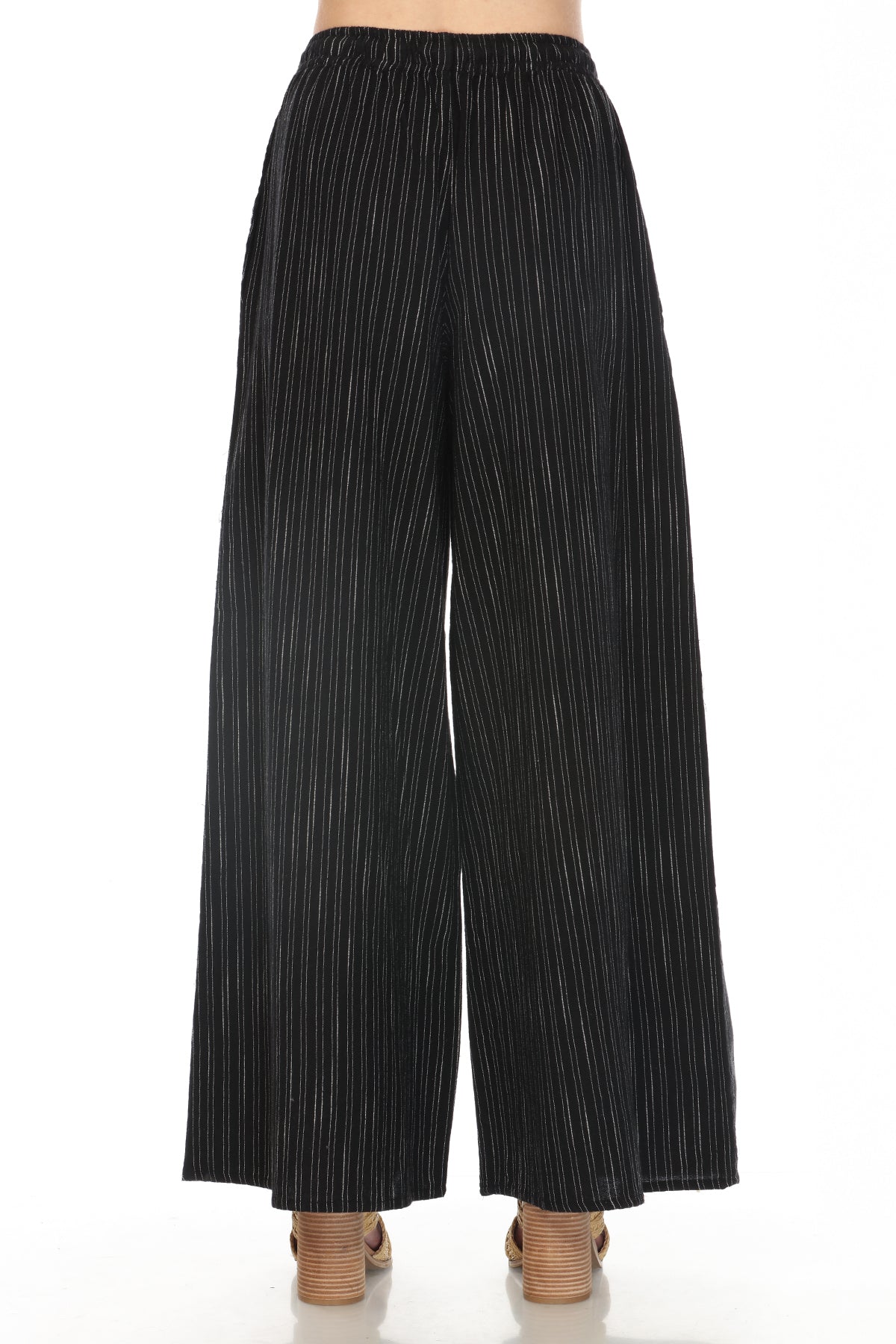 Homespun Stripe Super Wide leg Pants