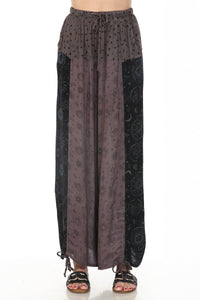 Celestial Patchwork Drawstring Pants