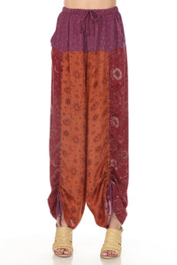 Celestial Patchwork Drawstring Pants