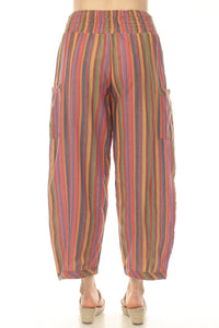 Festival Stripe Harem Pants