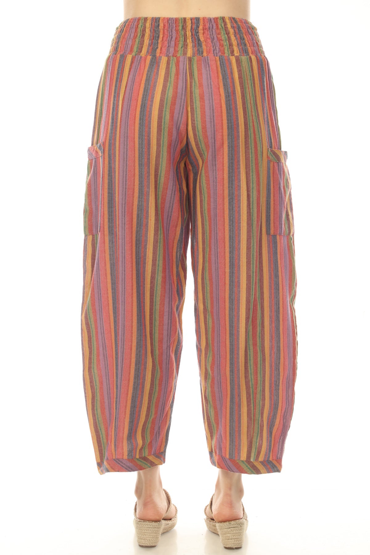 Festival Stripe Harem Pants