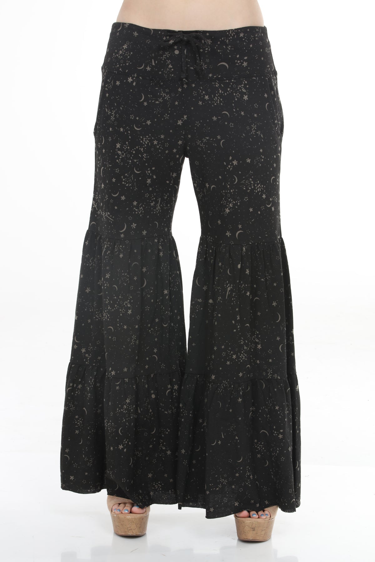 Celestial Tiired Jersey Pants