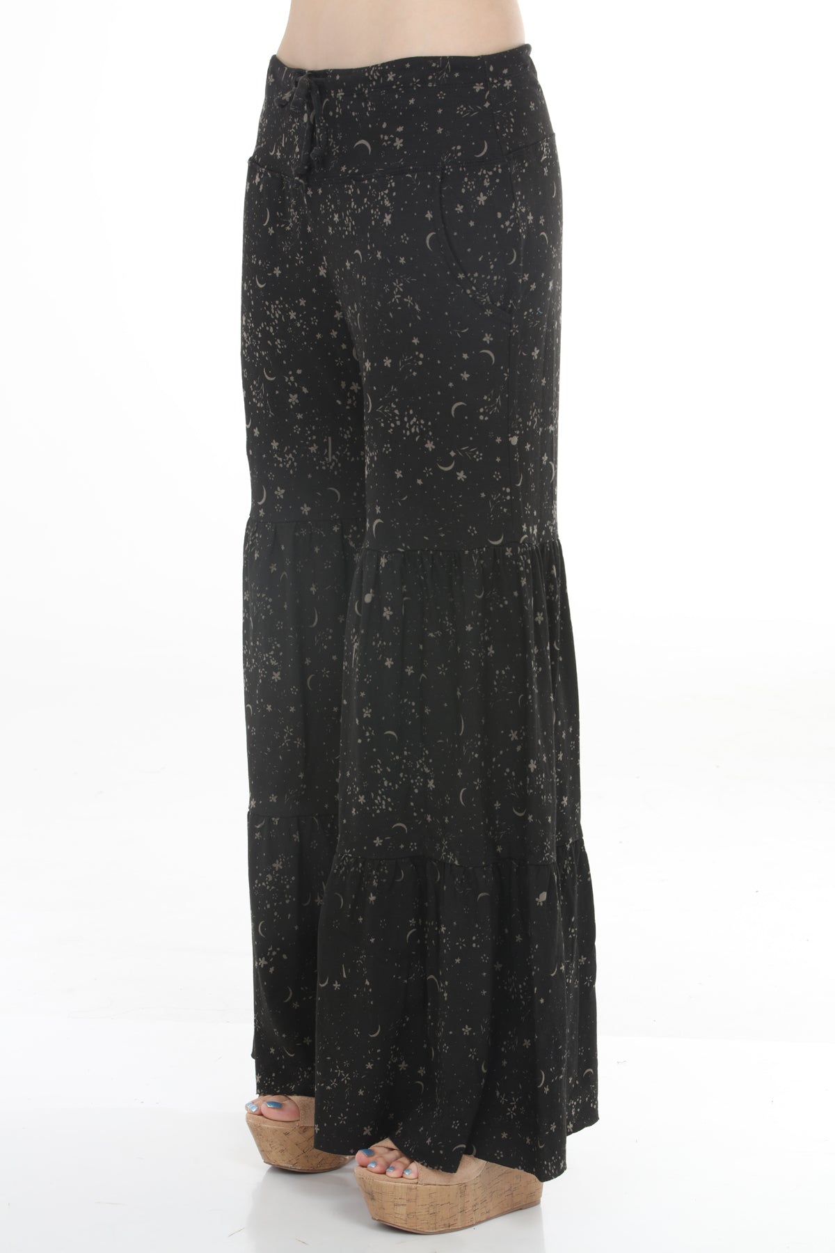 Celestial Tiired Jersey Pants