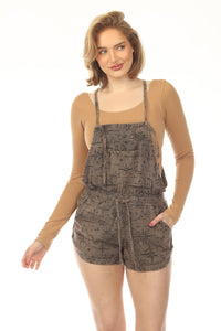 Celestial Short Overalls
