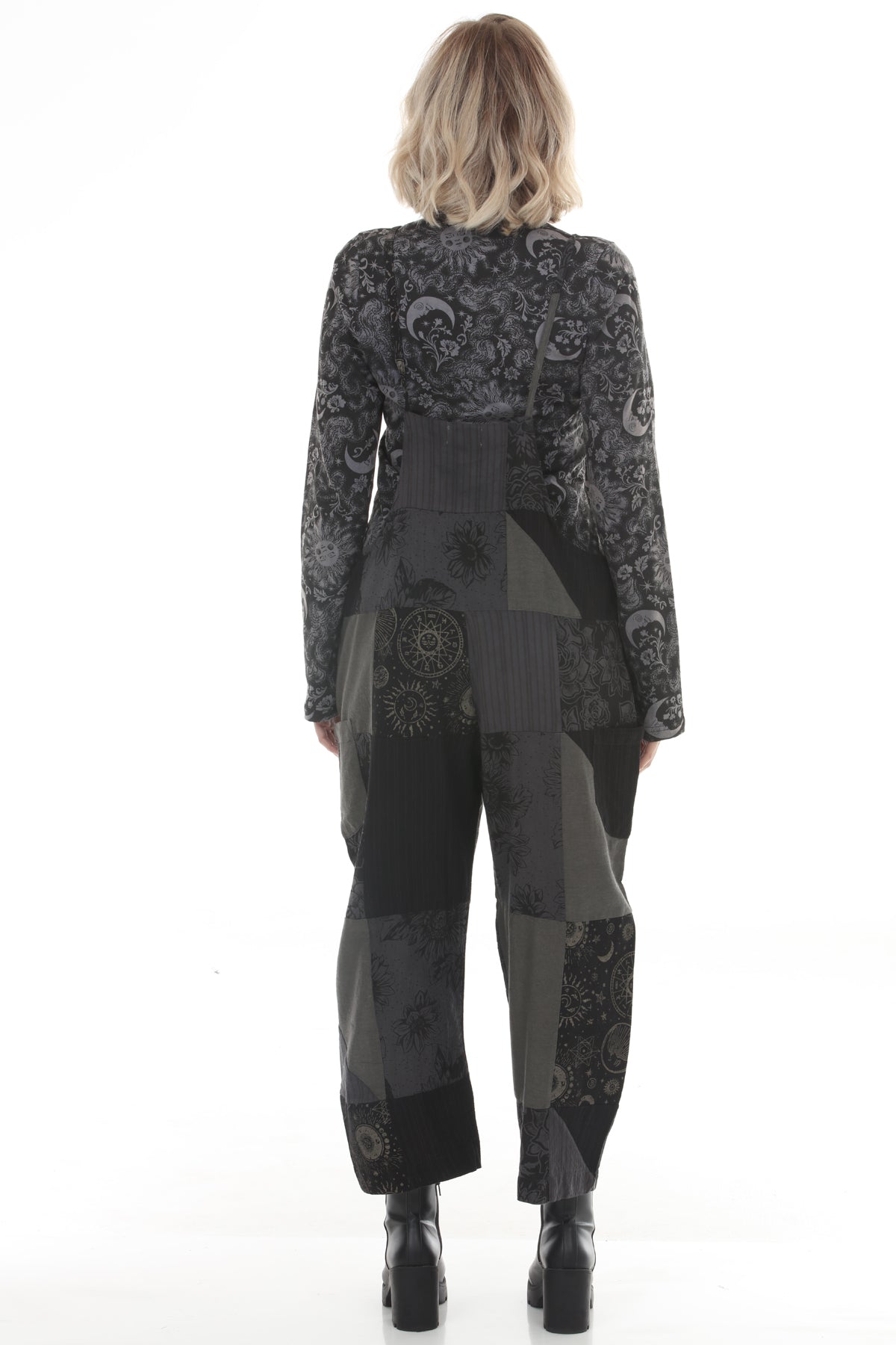 Vintage Patchwork Overalls