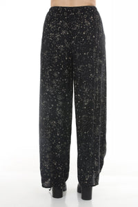 Celestial Flower Drawstring Pants