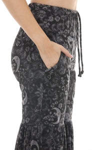 Romantic Celestial Ruffle Pants