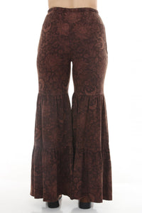 Romantic Celestial Ruffle Pants