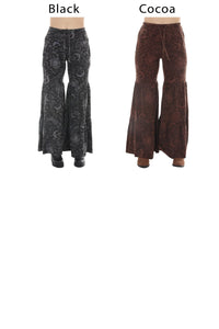 Romantic Celestial Ruffle Pants