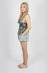 Cotton Crochet Square Top