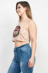 Woodland Mushroom Halter Top