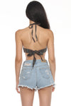 Strawberry Halter Top