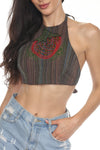 Strawberry Halter Top