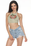 Strawberry Halter Top