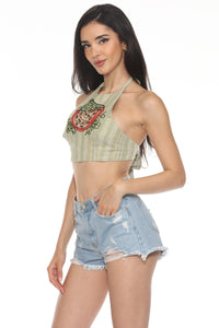 Strawberry Halter Top