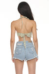 Strawberry Halter Top