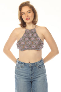Flower Power Halter Top