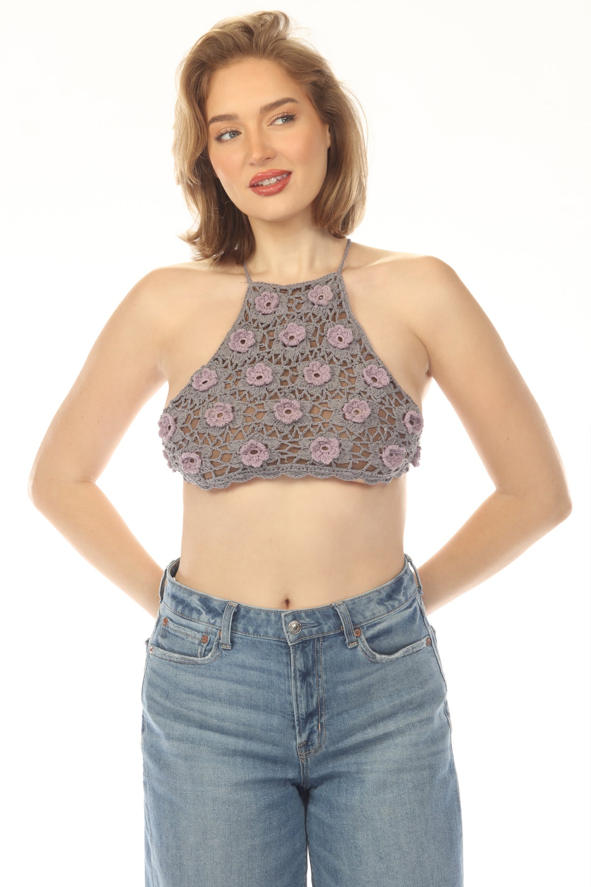 Flower Power Halter Top