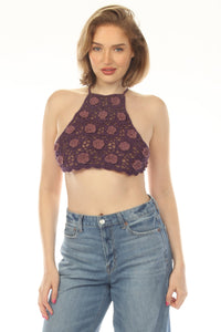 Flower Power Halter Top