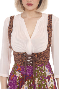 Fairy Leaves Corset Vest