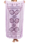 Crystals Printed Soft Sun Scarf