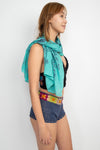 Crystals Printed Soft Sun Scarf