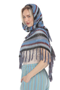 Cali Cotton Crochet Shawl Scarf
