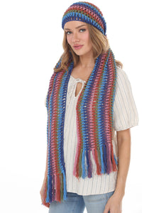 Cotton Crochet Lightweight Scarf