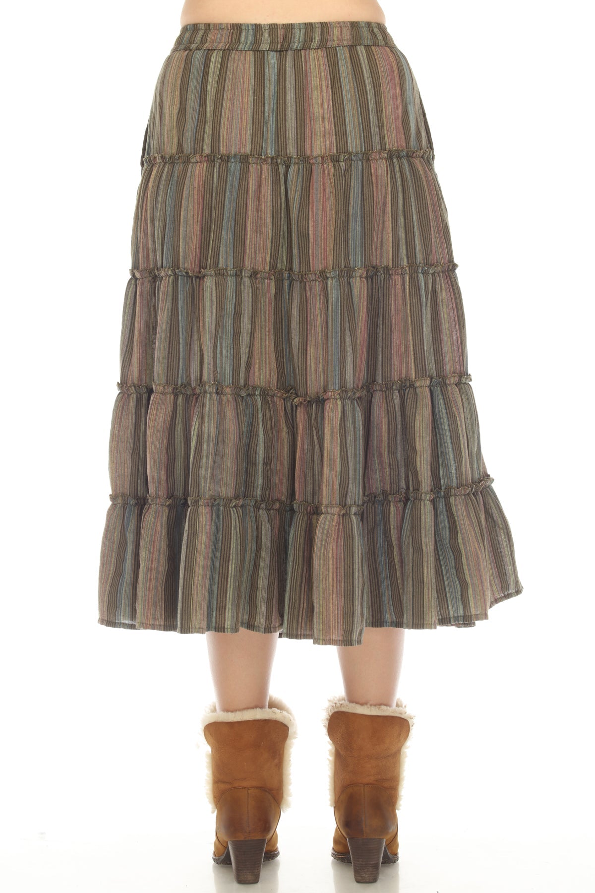 Amazon.com: Artyska High Waisted Dressy Metallic Gold
