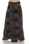 Maxi Patchwork Skirt