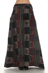 Maxi Patchwork Skirt